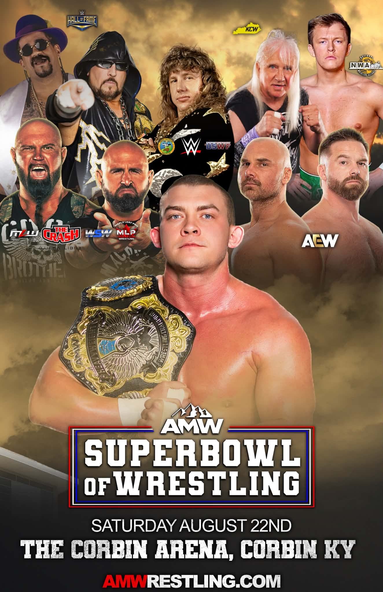 AMW Superbowl of Wrestling poster